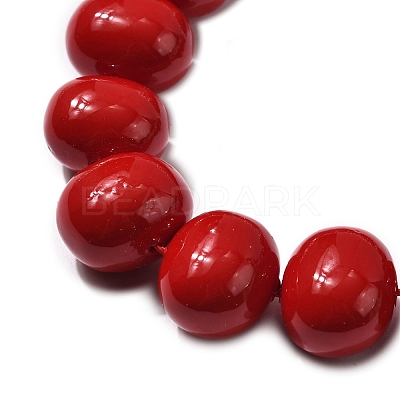 Shell Pearl Beads Strands BSHE-F013-01G-1