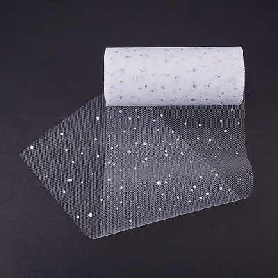 Glitter Sequin Deco Mesh Ribbons OCOR-P010-B-C01-1