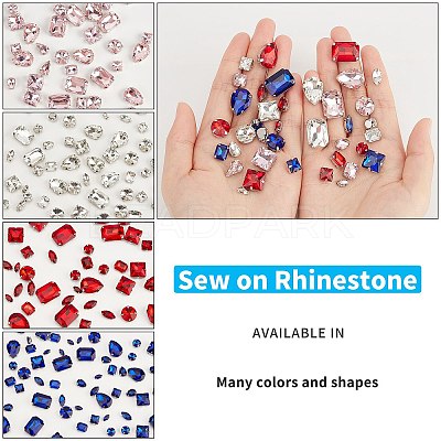 Sew on Rhinestone RGLA-GF0001-002C-1