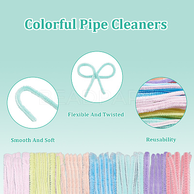 7 Colors DIY Plush Sticks FIND-WH20019-101D-1
