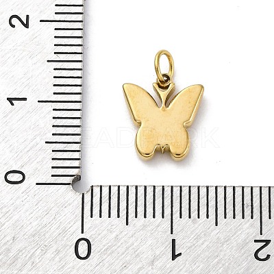 304 Stainless Steel Crystal Rhinestone Pendants STAS-E550-28G-1