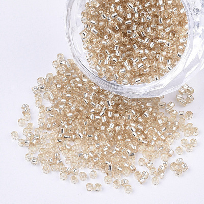 Glass Cylinder Beads SEED-Q036-01A-A08-1
