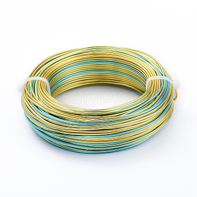 3 Segment Colors Round Aluminum Craft Wire AW-E002-1.5mm-21-1