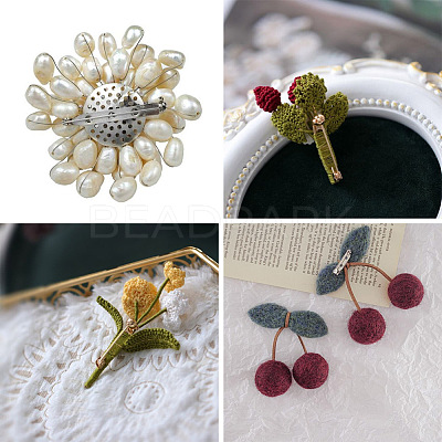 Non-Tarnish 304 Stainless Steel Pin Brooch Back Bar Findings STAS-Q184-04C-1