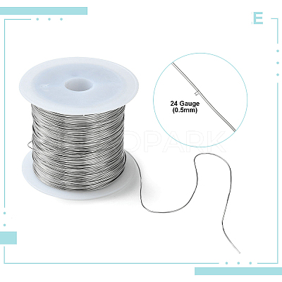 Non-Tarnish 316 Stainless Steel Wire TWIR-L004-01C-P-1