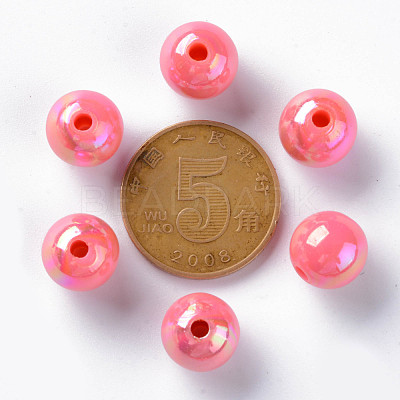 Opaque Acrylic Beads MACR-S370-D10mm-A04-1