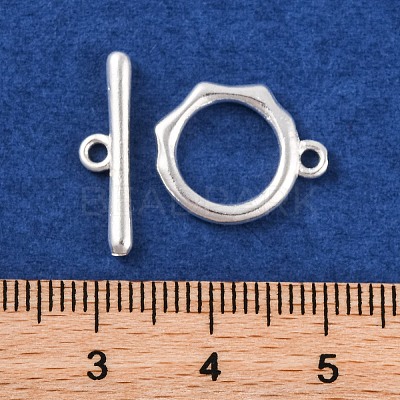 Brass Toggle Clasps KK-U024-02S-1