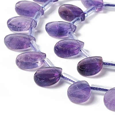 Natural Amethyst Beads Strands G-G805-B17-1
