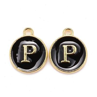 Golden Plated Alloy Charms ENAM-S118-02P-1
