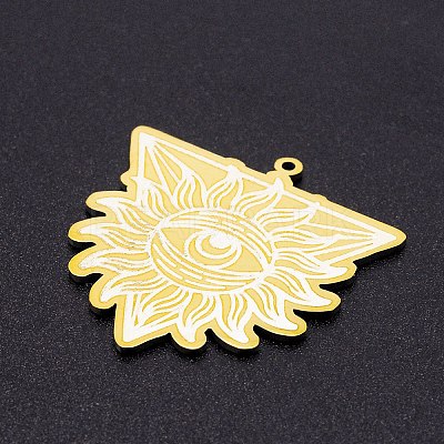 201 Stainless Steel Pendants STAS-S105-LA240-1