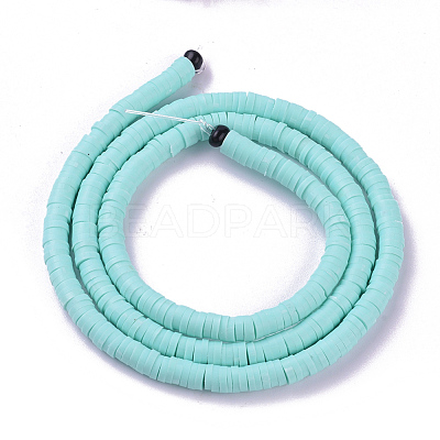 Handmade Polymer Clay Beads CLAY-R067-4.0mm-20-1