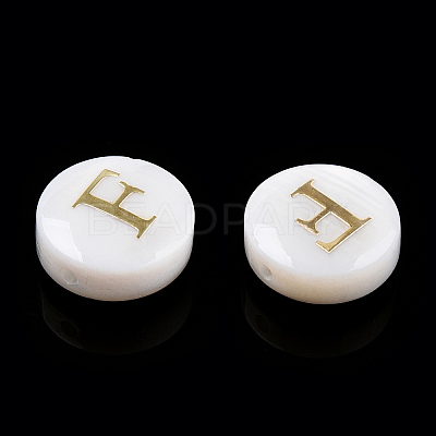Natural Freshwater Shell Beads SHEL-N036-01F-1