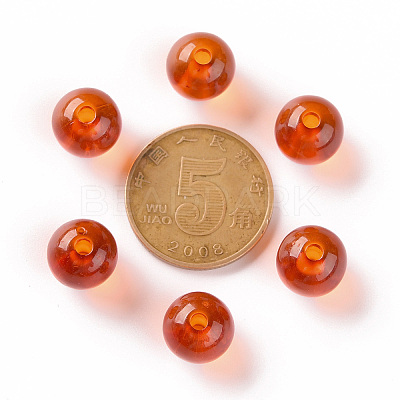 Transparent Acrylic Beads MACR-S370-A10mm-726-1