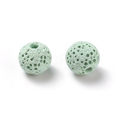 Unwaxed Natural Lava Rock Beads X-G-F325-8mm-A04-1