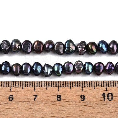 Natural Cultured Freshwater Pearl Beads Strands PEAR-L033-42D-01-1