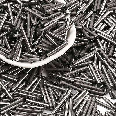 Glass Bugle Beads SEED-R028-2x18-A04-1