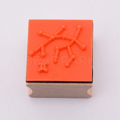 Wooden Stamps DIY-WH0175-46C-1
