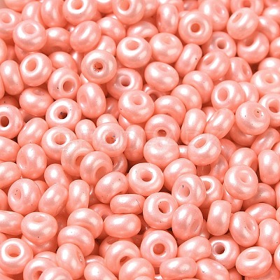 Baking Paint Luster Glass Seed Beads X1-SEED-B001-04A-08-1