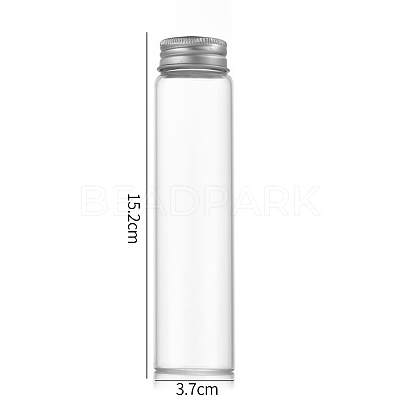 Clear Glass Bottles Bead Containers CON-WH0085-76I-01-1