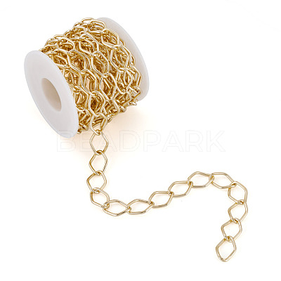 5M Oxidation Aluminum Twist Rhombus Link Chains CHA-TA0001-36-1