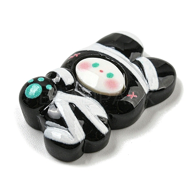 Halloween Theme Opaque Resin Decoden Cabochons RESI-E057-02C-1