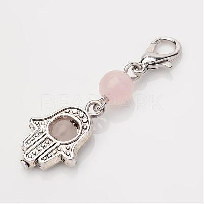 Tibetan Style Alloy Pendants HJEW-JM00191-1