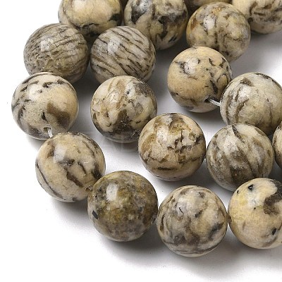 Natural Feldspar Beads Strands G-F818-A06-14mm-01-1
