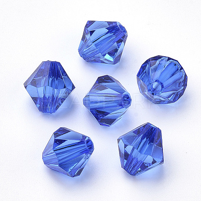 Transparent Acrylic Beads X-TACR-S146-10mm-17-1