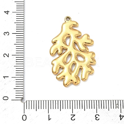 Ocean Theme 304 Stainless Steel Pendants STAS-D224-06G-04-1