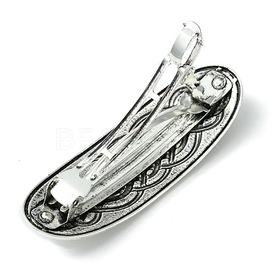 Alloy Hair Barrettes OHAR-C010-05C-AS-1