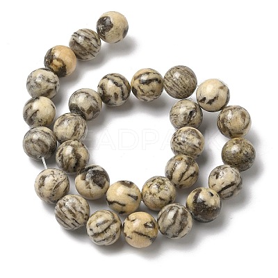Natural Feldspar Beads Strands G-F818-A06-14mm-01-1