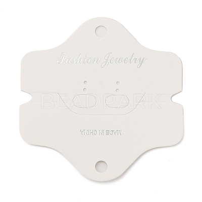 Fold Over Paper Jewelry Earring Display Cards CDIS-M005-34-1