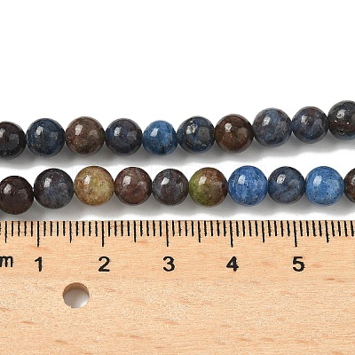 Natural Turquoise Beads Strands G-P574-A04-6mm-1
