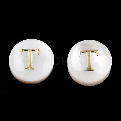 Natural Freshwater Shell Beads SHEL-N036-01T-1