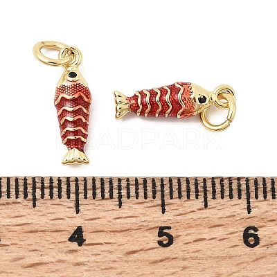 Brass Micro Pave Cubic Zirconia Pendants KK-Z147-03G-02-1