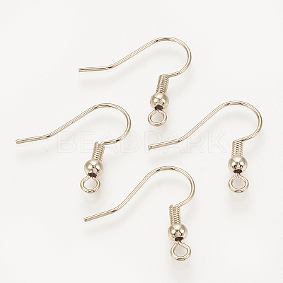 Brass Earring Hooks LS-X-KK-T029-132LG-NF-1