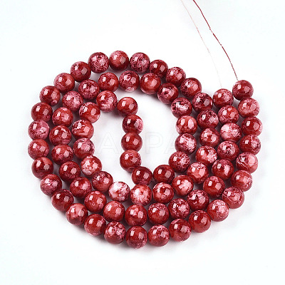 Baking Paint Glass Beads X1-DGLA-N003-10mm-A02-1