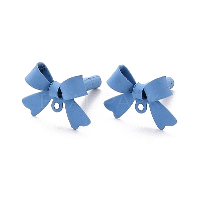 Alloy Stud Earring Findings LS-EJEW-J102-08H-1