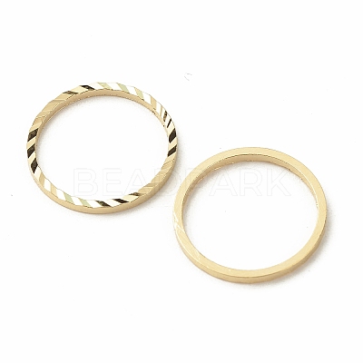 Brass Linking Rings LS-X-KK-F831-018D-G-RS-1