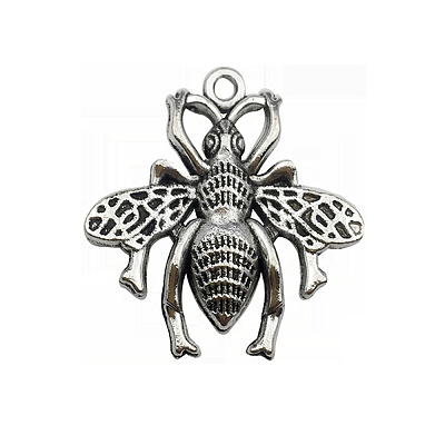 Bee Alloy Charm Pendant Antique Alloy Insect Charm for Jewelry Making Crafts FIND-SZC0010-174-1