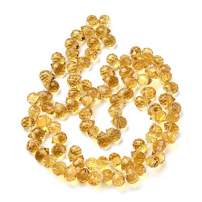 Transparent Glass Beads GLAA-Z017-01C-1