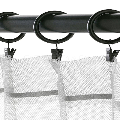 20Pcs Iron Heavy Duty Curtain Clips FIND-LP0006-08-1