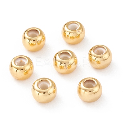 Brass Beads X-KK-A148-02G-B-1