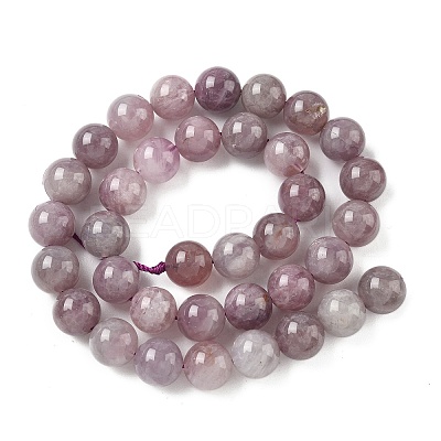 Natural Purple Madagascar Rose Quartz Beads Strands G-Z115-C02-10mm-1