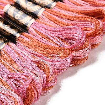 10 Skeins 6-Ply Polyester Embroidery Floss OCOR-K006-A31-1
