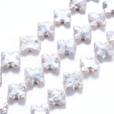 Natural Keshi Pearl Beads Strands PEAR-S020-S01-1