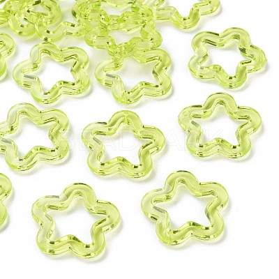 Transparent Acrylic Beads MACR-S373-24-B06-1
