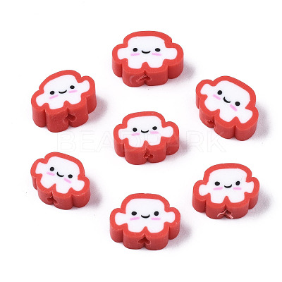 Handmade Polymer Clay Beads X-CLAY-N008-033D-1