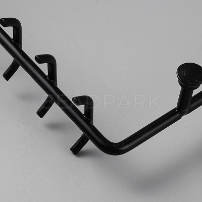 Iron Jewelry Display Stands ODIS-WH0038-66EB-1