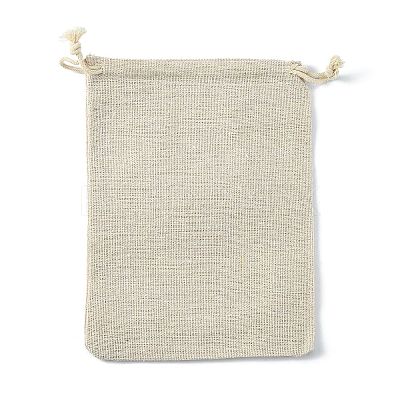 Cotton Packing Pouches Drawstring Bags ABAG-R011-13x18-1